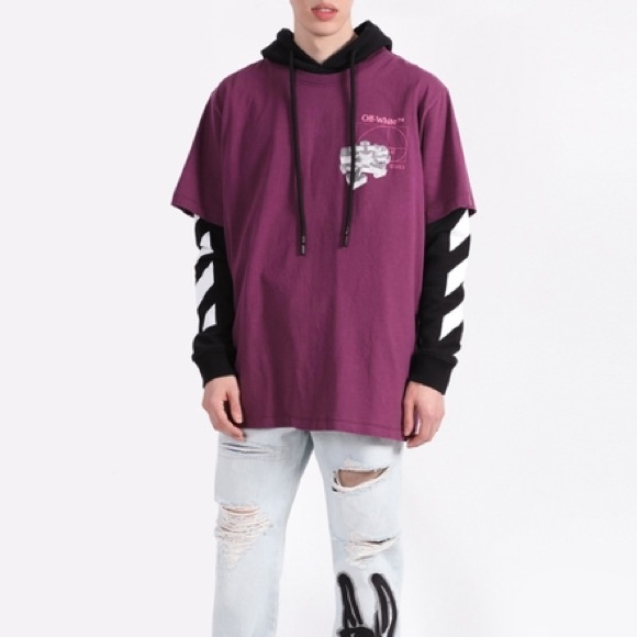 Offwhite Golden Ratio Tshirt Hoodie 